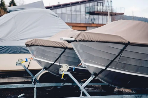 Boats-stored-in-parking